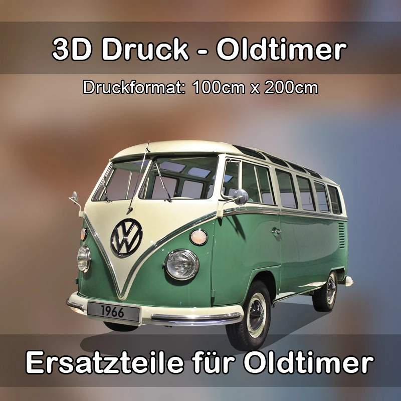Großformat 3D Druck für Oldtimer Restauration in Miesbach 