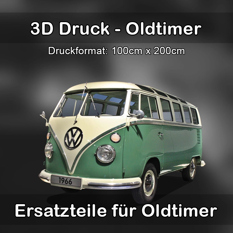 Großformat 3D Druck für Oldtimer Restauration in Miltenberg 