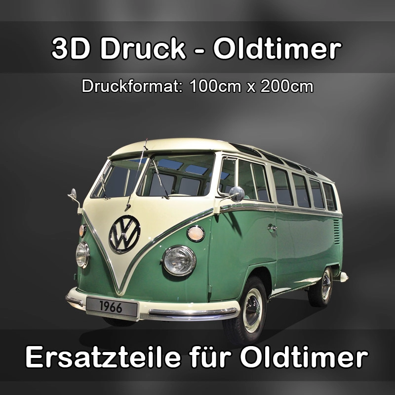 Großformat 3D Druck für Oldtimer Restauration in Mindelheim 