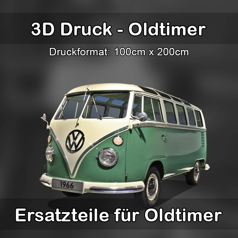 Großformat 3D Druck für Oldtimer Restauration in Mittelbiberach 