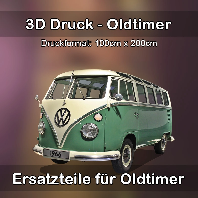 Großformat 3D Druck für Oldtimer Restauration in Mittenwalde 