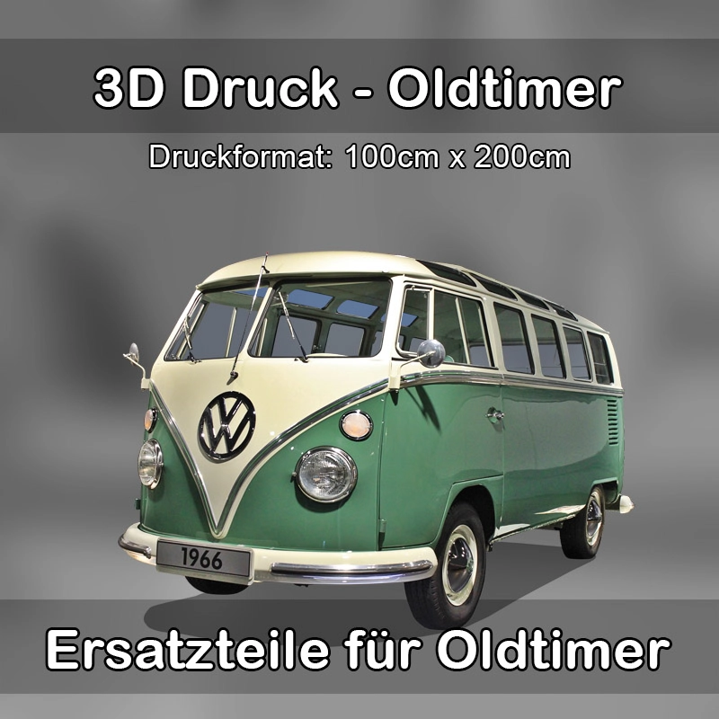 Großformat 3D Druck für Oldtimer Restauration in Mitterteich 