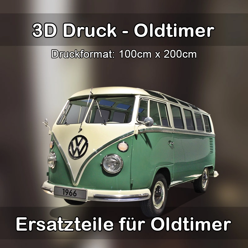 Großformat 3D Druck für Oldtimer Restauration in Mockrehna 