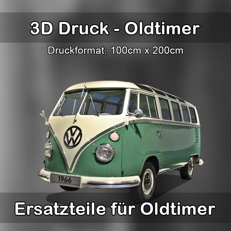 Großformat 3D Druck für Oldtimer Restauration in Möckmühl 