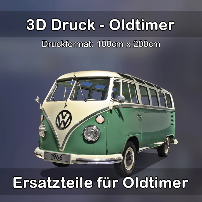 Großformat 3D Druck für Oldtimer Restauration in Mögglingen 
