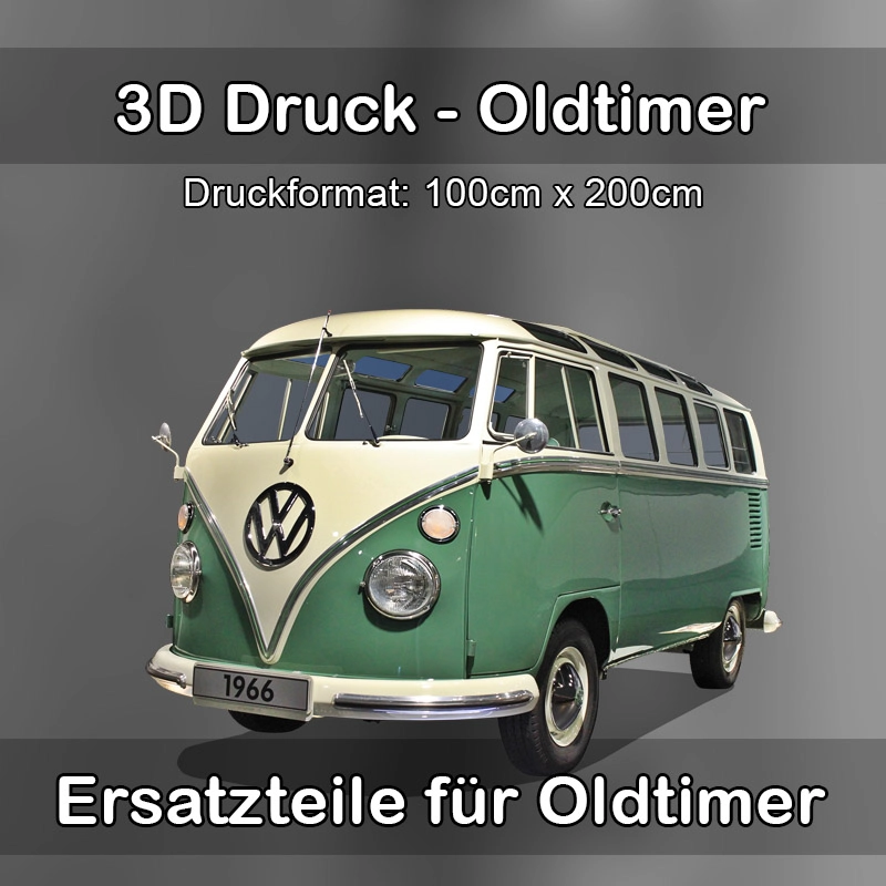 Großformat 3D Druck für Oldtimer Restauration in Möhrendorf 