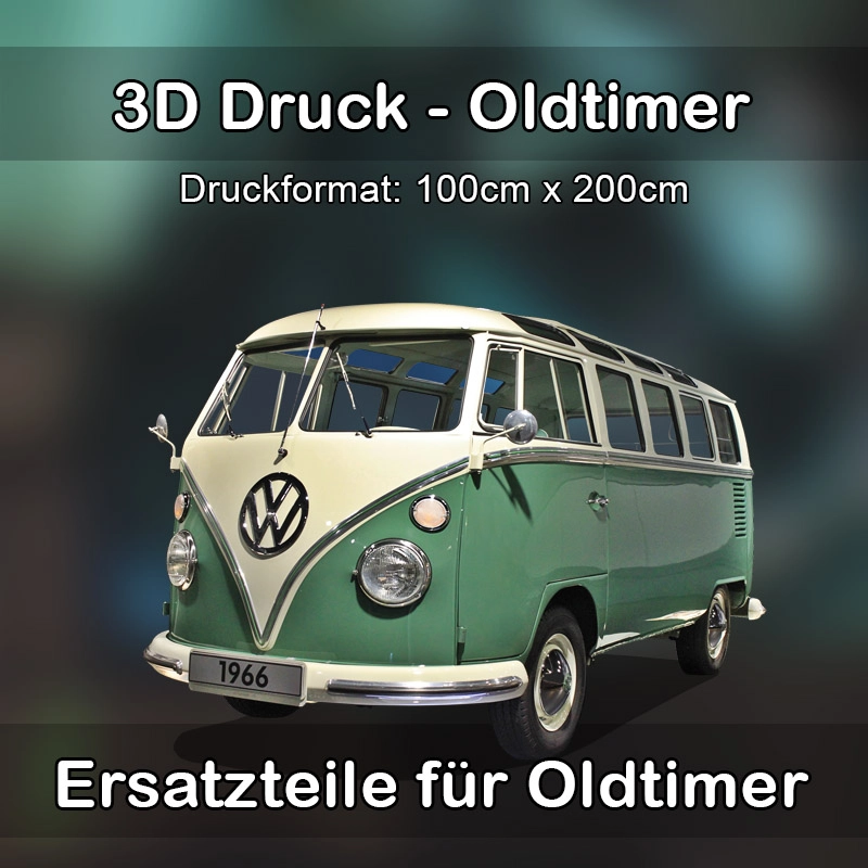 Großformat 3D Druck für Oldtimer Restauration in Mölln 