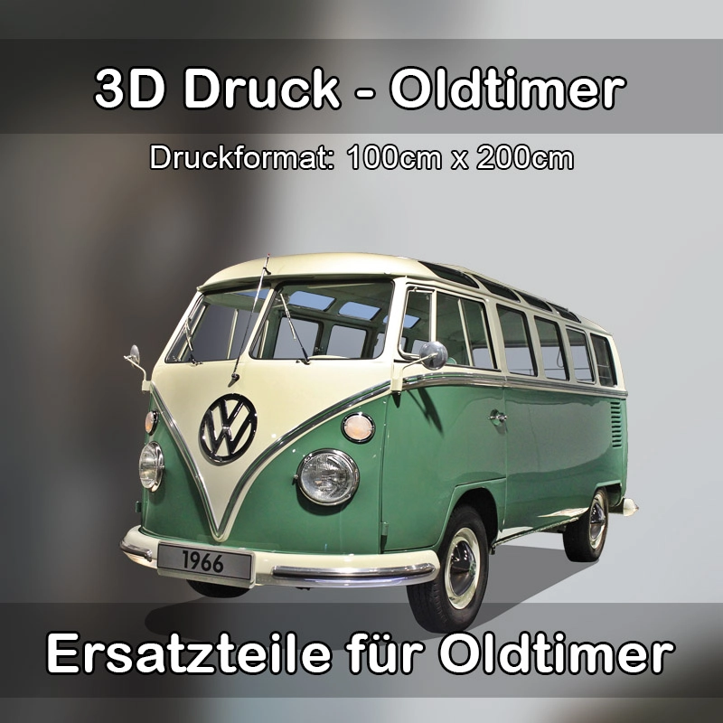Großformat 3D Druck für Oldtimer Restauration in Mönchengladbach 