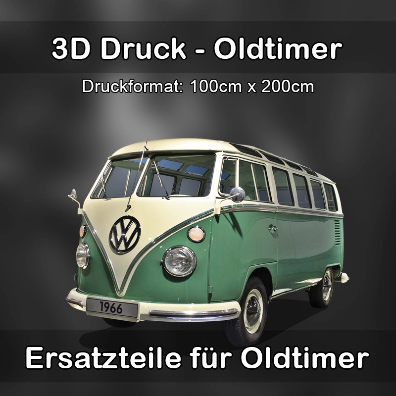 Großformat 3D Druck für Oldtimer Restauration in Mötzingen 