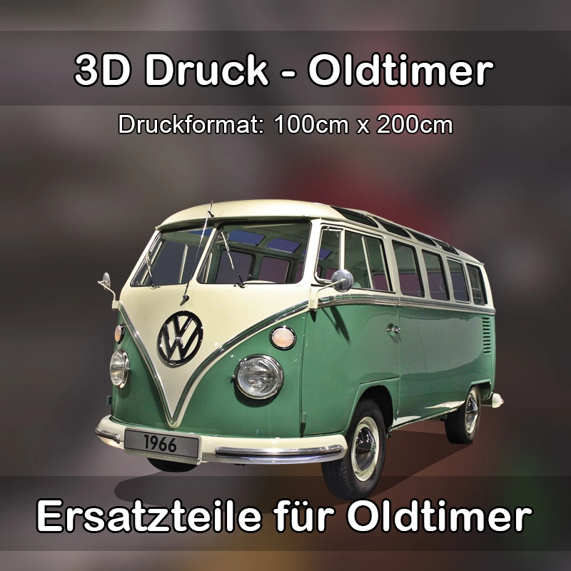 Großformat 3D Druck für Oldtimer Restauration in Monheim am Rhein 