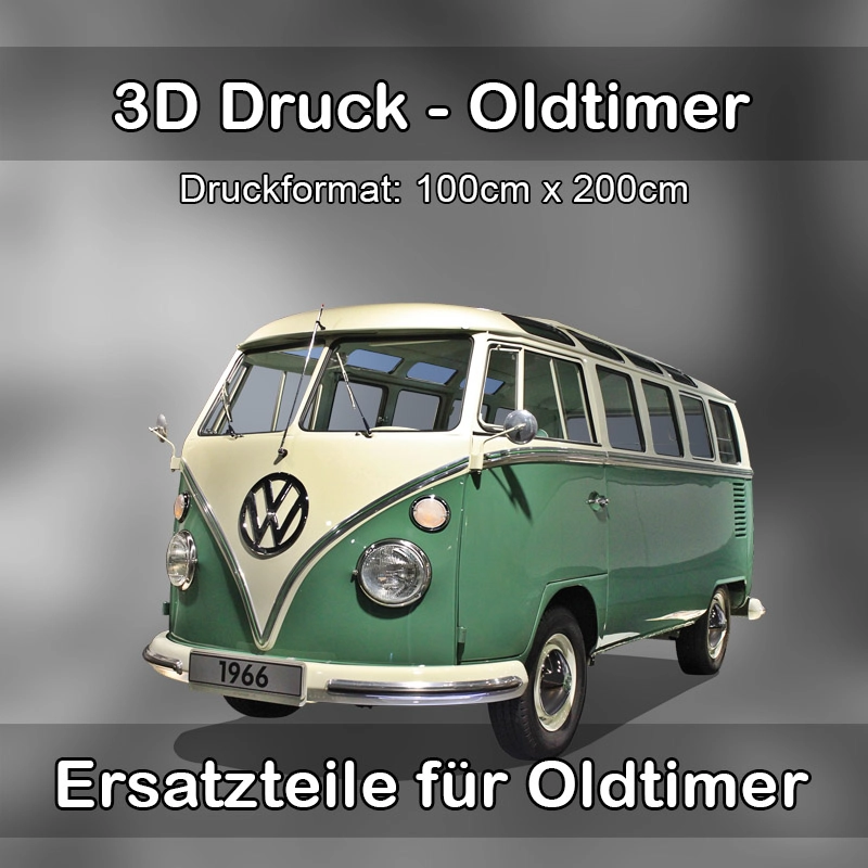 Großformat 3D Druck für Oldtimer Restauration in Monheim (Schwaben) 