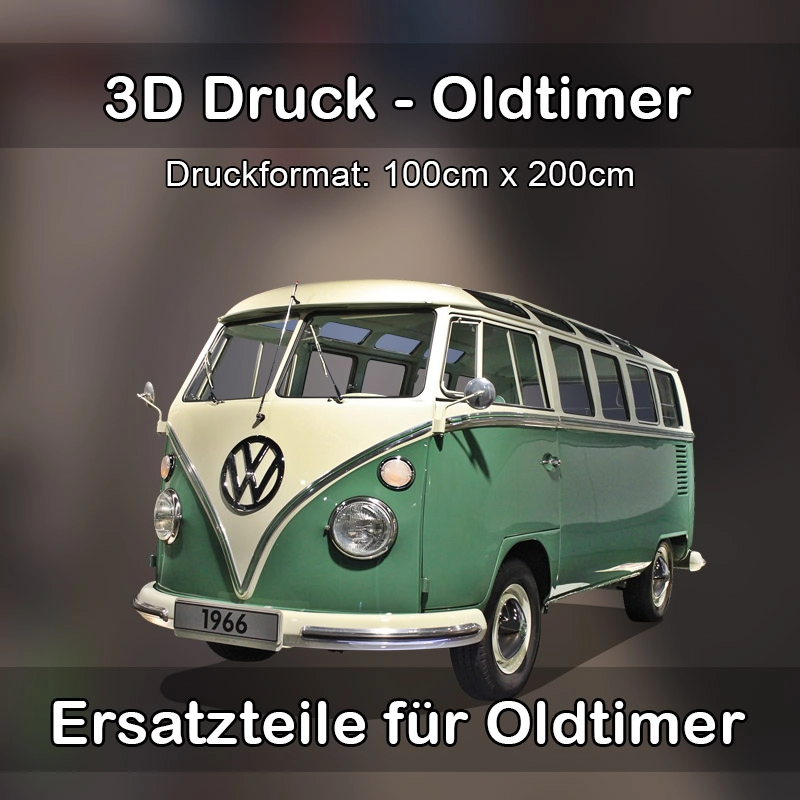 Großformat 3D Druck für Oldtimer Restauration in Moorenweis 