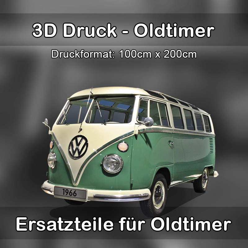 Großformat 3D Druck für Oldtimer Restauration in Moosthenning 