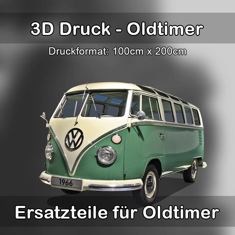 Großformat 3D Druck für Oldtimer Restauration in Mosbach 