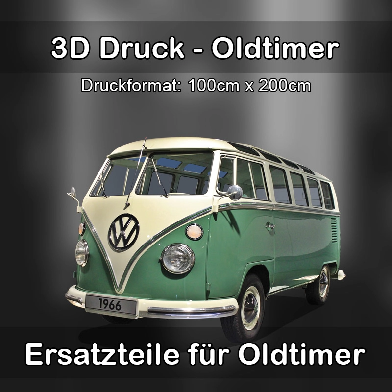 Großformat 3D Druck für Oldtimer Restauration in Mücheln (Geiseltal) 