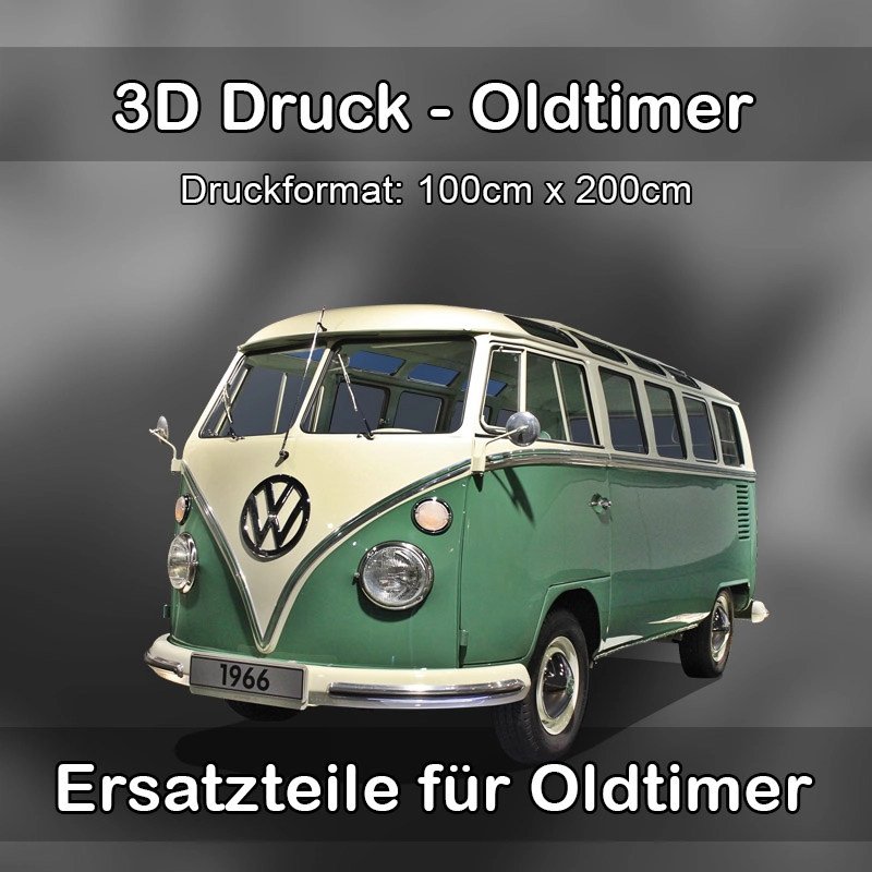 Großformat 3D Druck für Oldtimer Restauration in Mücke 
