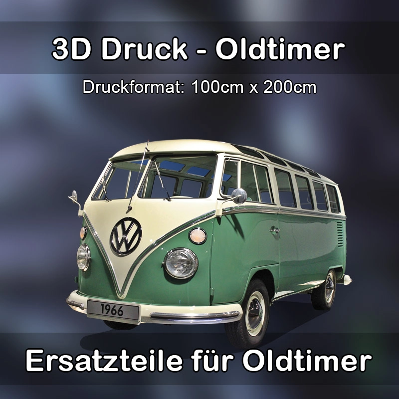 Großformat 3D Druck für Oldtimer Restauration in Mühlacker 