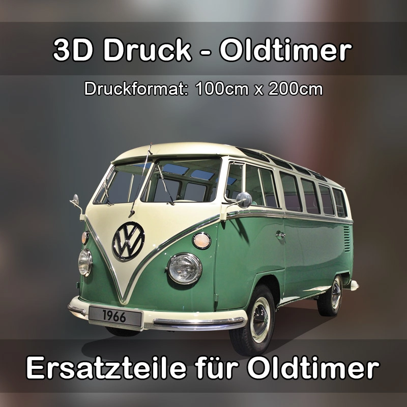 Großformat 3D Druck für Oldtimer Restauration in Mühldorf am Inn 