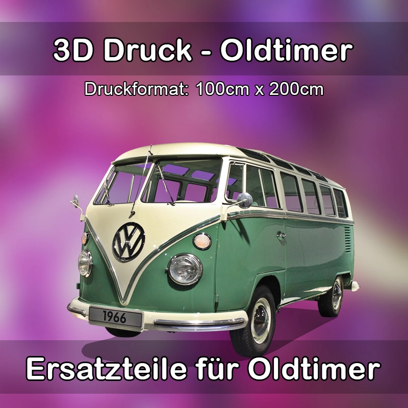 Großformat 3D Druck für Oldtimer Restauration in Mühlhausen-Thüringen 