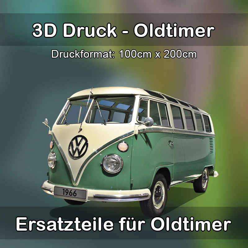 Großformat 3D Druck für Oldtimer Restauration in Mühlheim an der Donau 