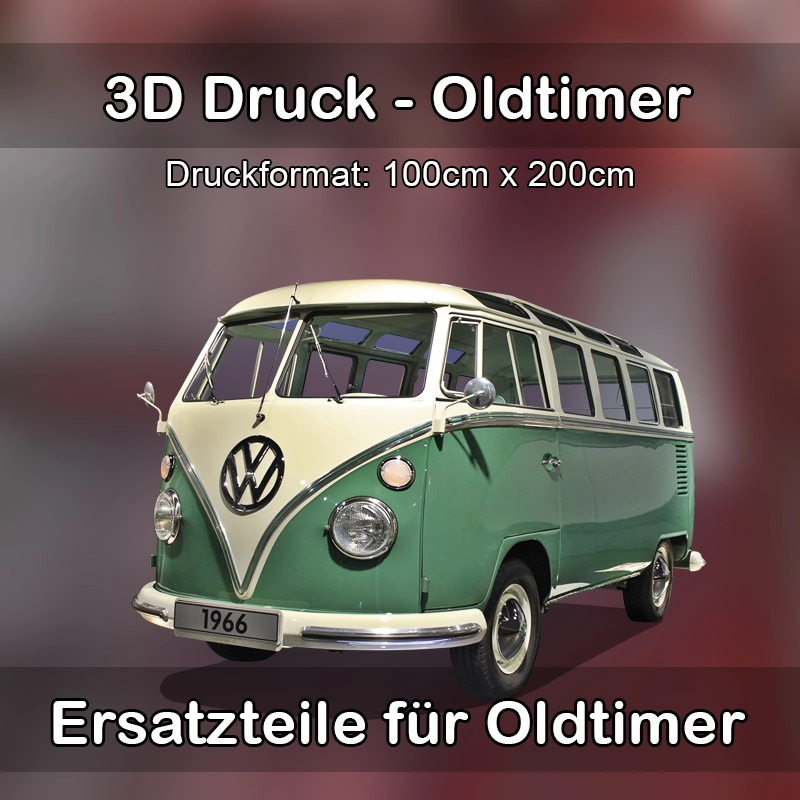 Großformat 3D Druck für Oldtimer Restauration in Mühltal 