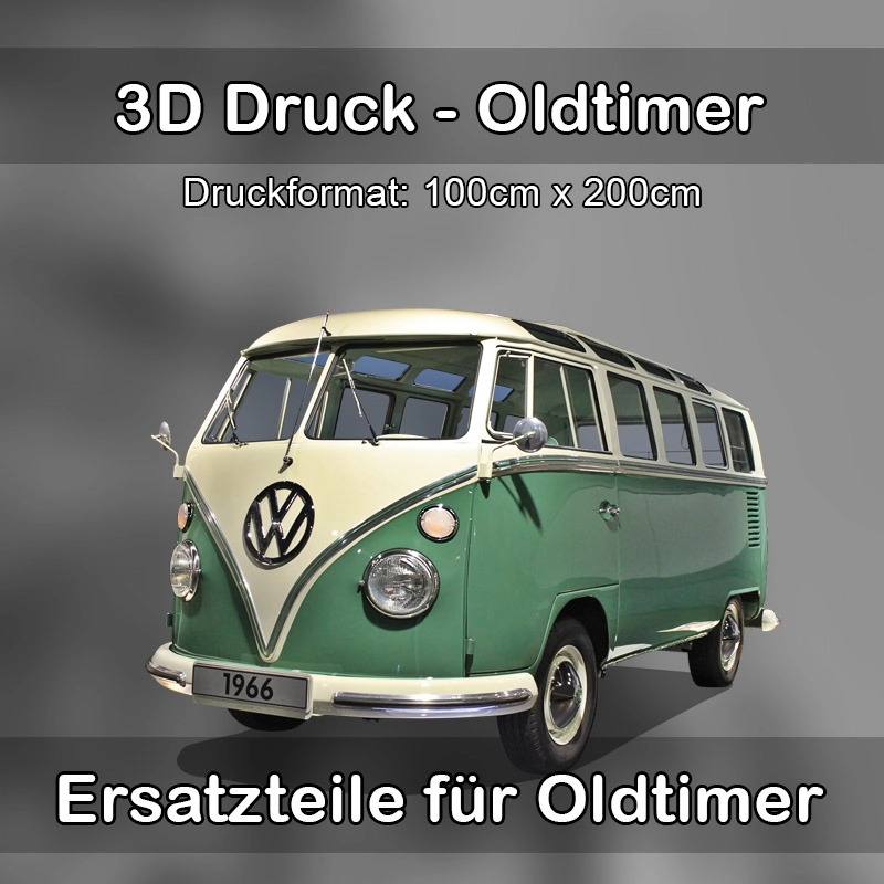 Großformat 3D Druck für Oldtimer Restauration in Mülheim an der Ruhr 