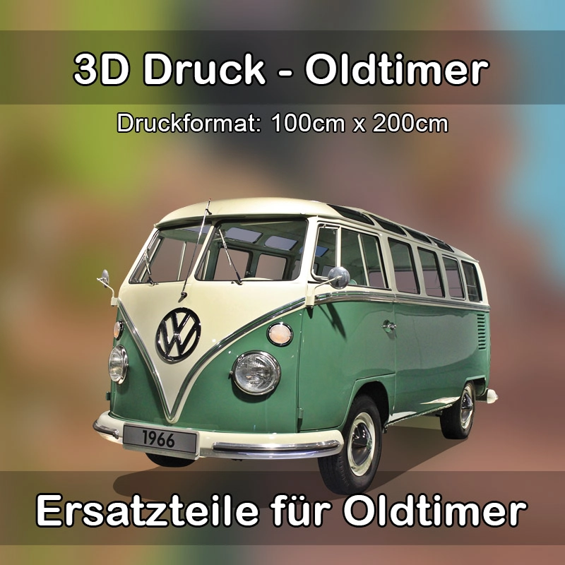 Großformat 3D Druck für Oldtimer Restauration in Müllheim (Baden) 