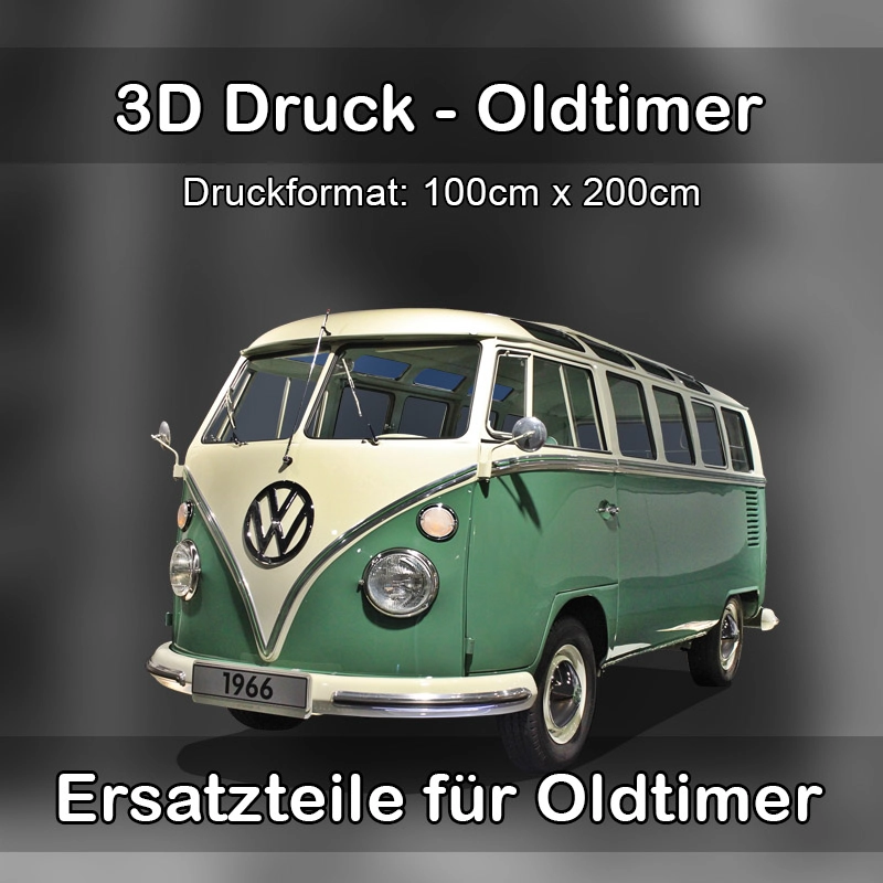 Großformat 3D Druck für Oldtimer Restauration in Mülsen 