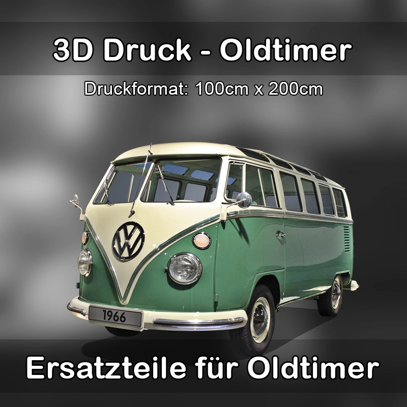 Großformat 3D Druck für Oldtimer Restauration in Münchsmünster 