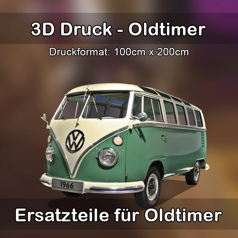 Großformat 3D Druck für Oldtimer Restauration in Münnerstadt 
