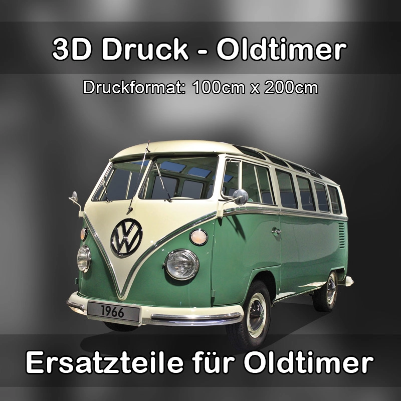 Großformat 3D Druck für Oldtimer Restauration in Münsing 