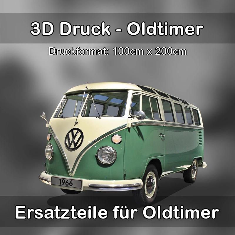 Großformat 3D Druck für Oldtimer Restauration in Münster (Westfalen) 