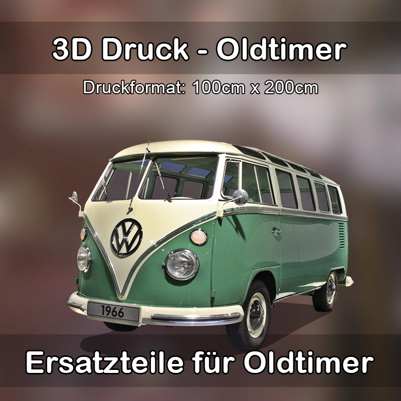 Großformat 3D Druck für Oldtimer Restauration in Münzenberg 