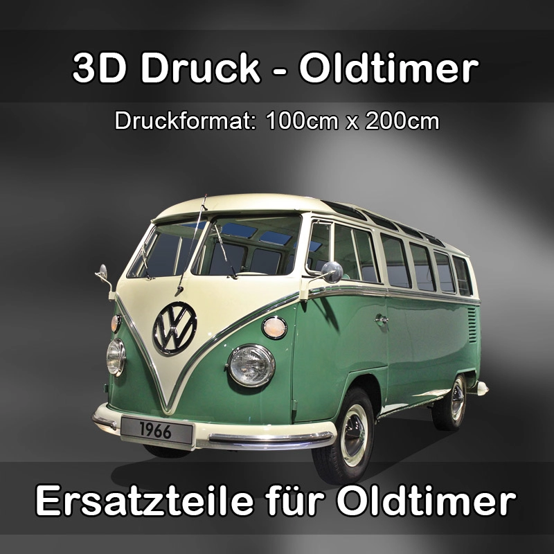 Großformat 3D Druck für Oldtimer Restauration in Mulfingen 