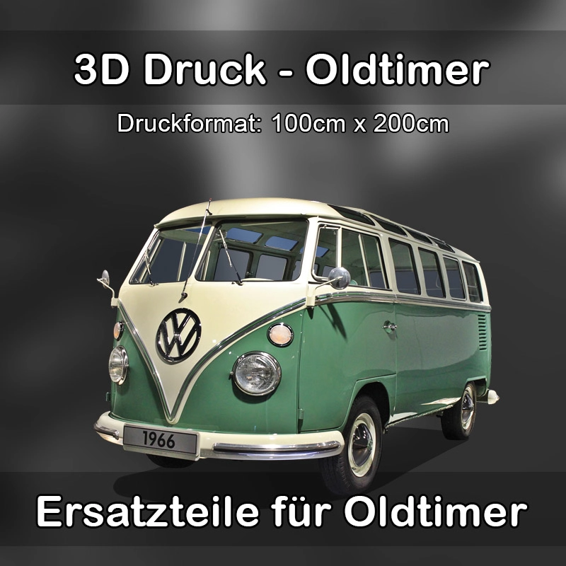 Großformat 3D Druck für Oldtimer Restauration in Mundelsheim 
