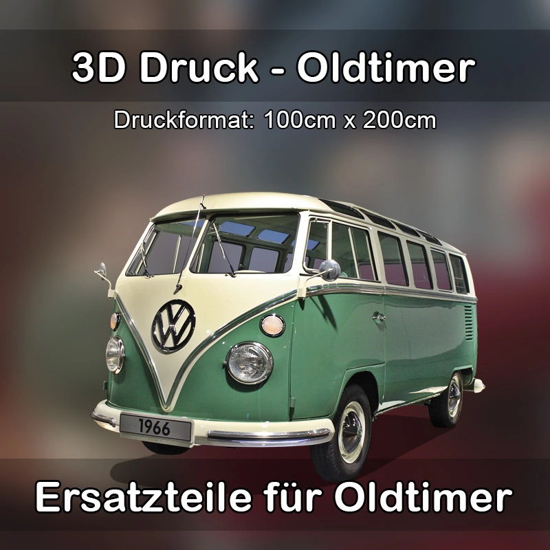 Großformat 3D Druck für Oldtimer Restauration in Munderkingen 