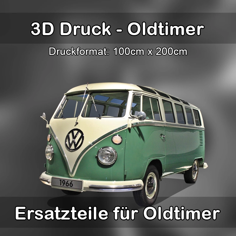 Großformat 3D Druck für Oldtimer Restauration in Murr 