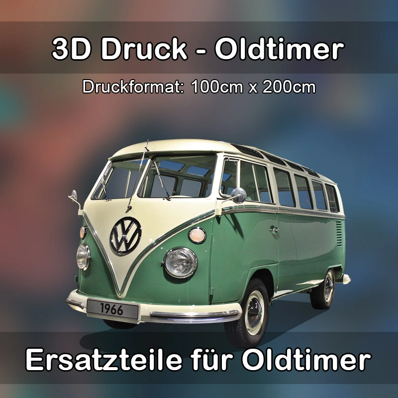 Großformat 3D Druck für Oldtimer Restauration in Murrhardt 