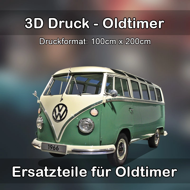 Großformat 3D Druck für Oldtimer Restauration in Nackenheim 