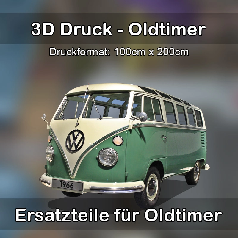 Großformat 3D Druck für Oldtimer Restauration in Nandlstadt 