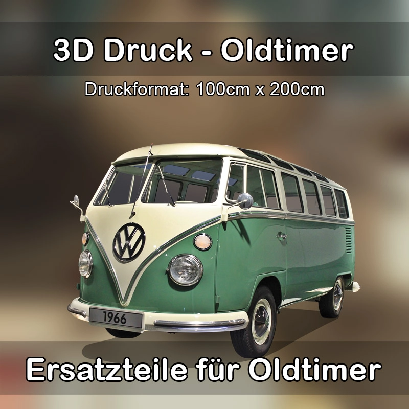 Großformat 3D Druck für Oldtimer Restauration in Nauheim 