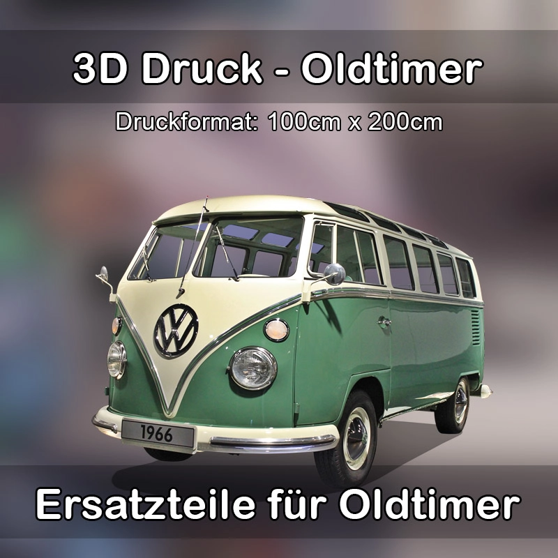 Großformat 3D Druck für Oldtimer Restauration in Naunhof 
