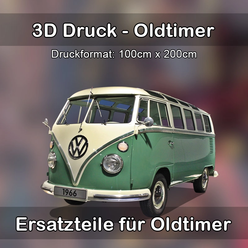 Großformat 3D Druck für Oldtimer Restauration in Neckarbischofsheim 