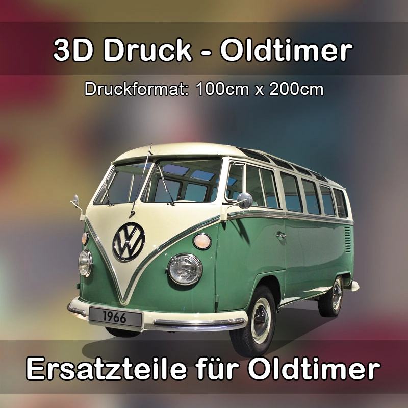 Großformat 3D Druck für Oldtimer Restauration in Neckargemünd 