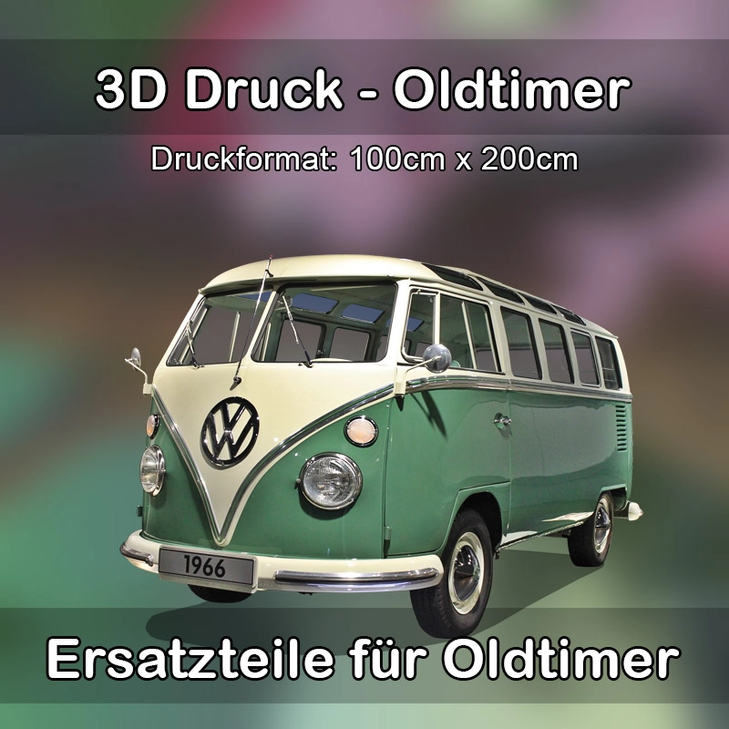 Großformat 3D Druck für Oldtimer Restauration in Neckarsteinach 