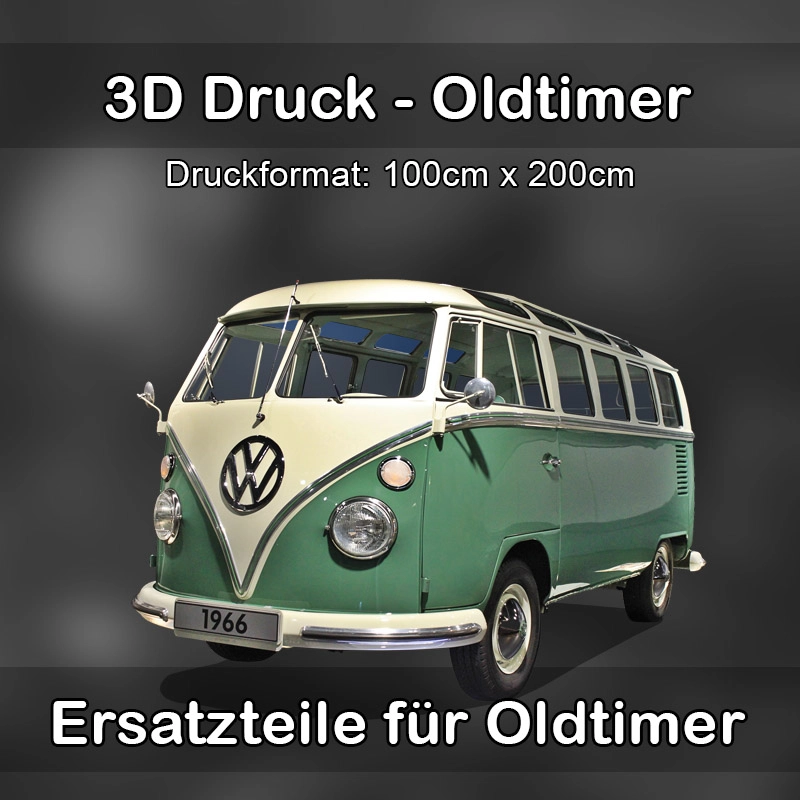Großformat 3D Druck für Oldtimer Restauration in Neckarsulm 