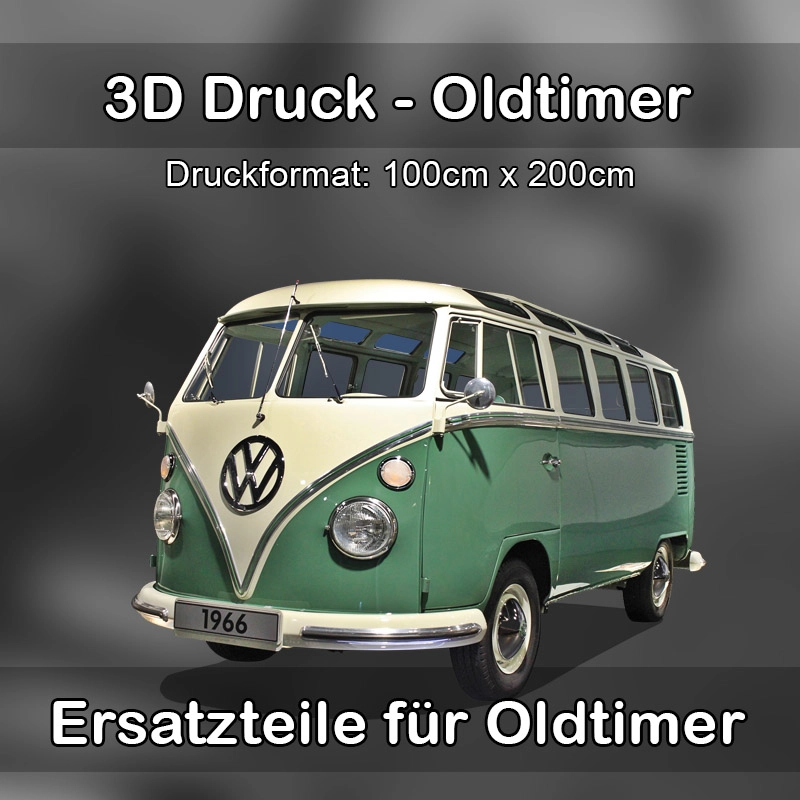 Großformat 3D Druck für Oldtimer Restauration in Neckartailfingen 