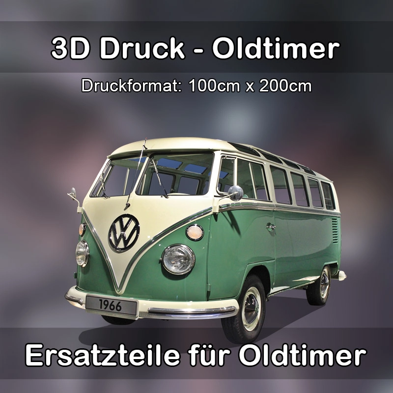 Großformat 3D Druck für Oldtimer Restauration in Neckartenzlingen 