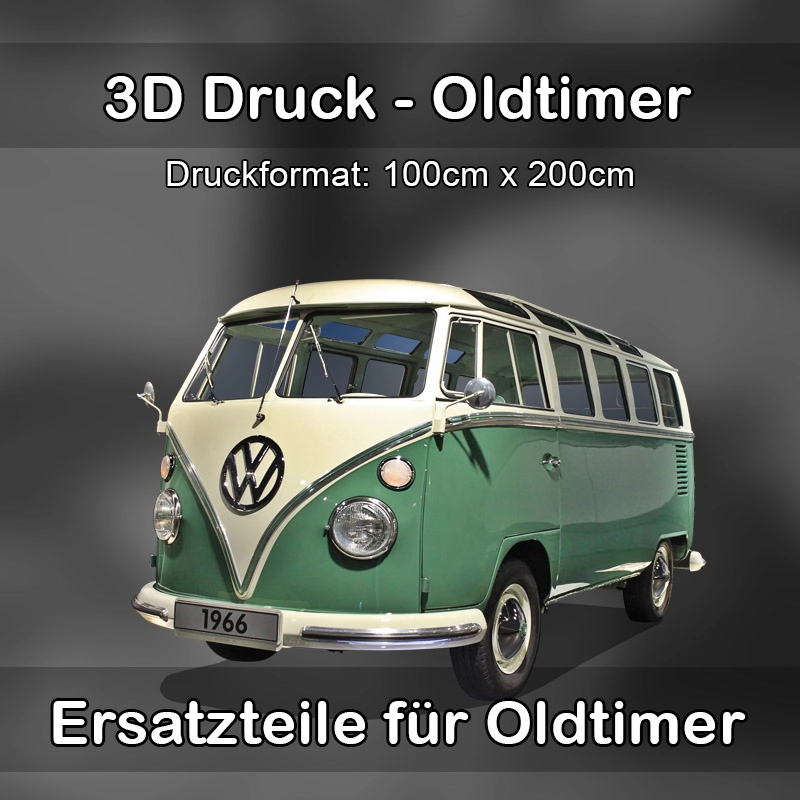 Großformat 3D Druck für Oldtimer Restauration in Neckarwestheim 