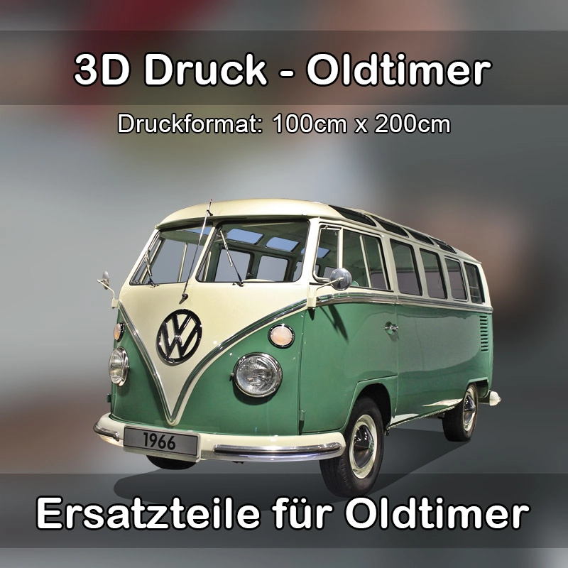 Großformat 3D Druck für Oldtimer Restauration in Neresheim 